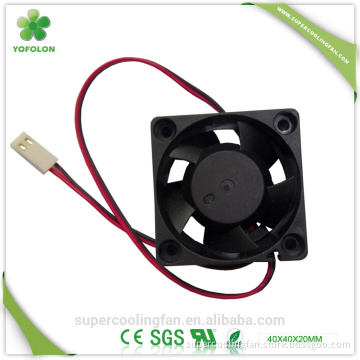 40x40x20mm 5V/12V Small dc brushless fan 40mm dc fan